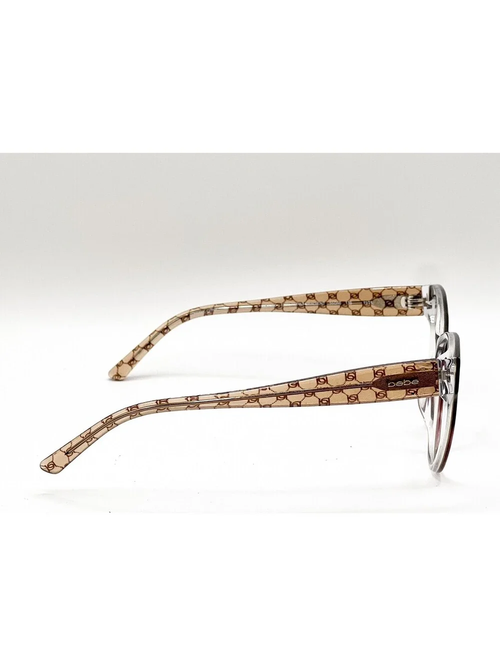 Bebe BB7236 200 Grey Gradient Cat Eye Authentic Eyeglass Frames 55-16